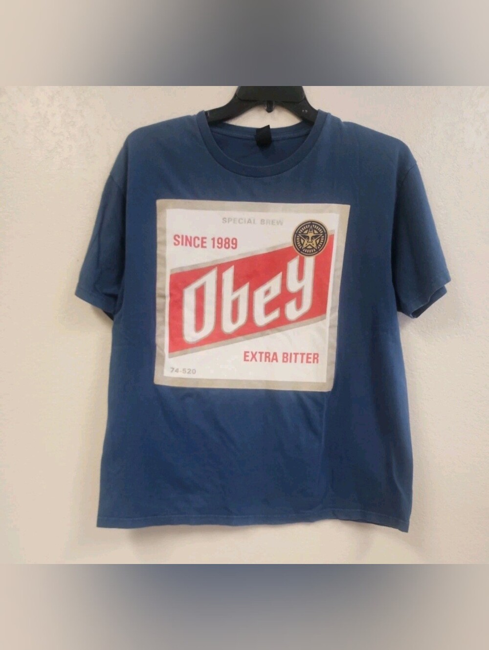 Obey Brand Special Brew T Shirt Size L